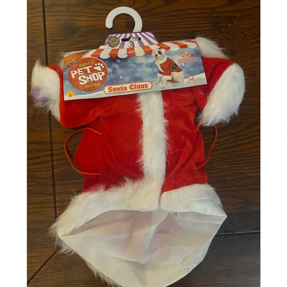 Rubie's Pet Shop -Santa Claus Pet Costume (Medium)